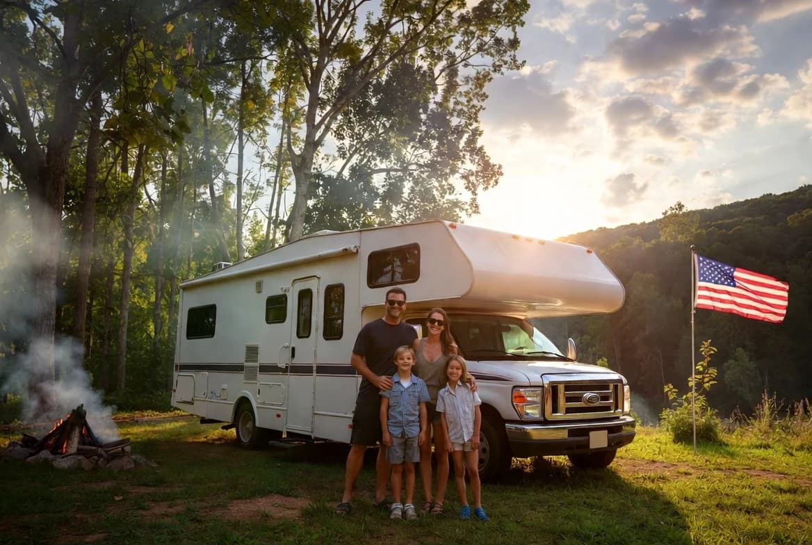 RV camping in the Tennessee Valley near Huntsville Alabama